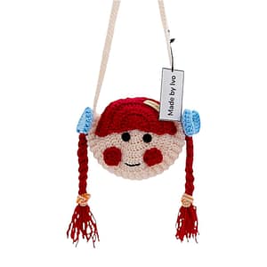 Детска чанта "Момиче с плитки"