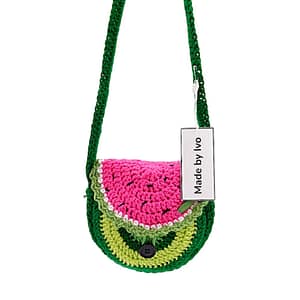 Детска плетена чанта "Диня"