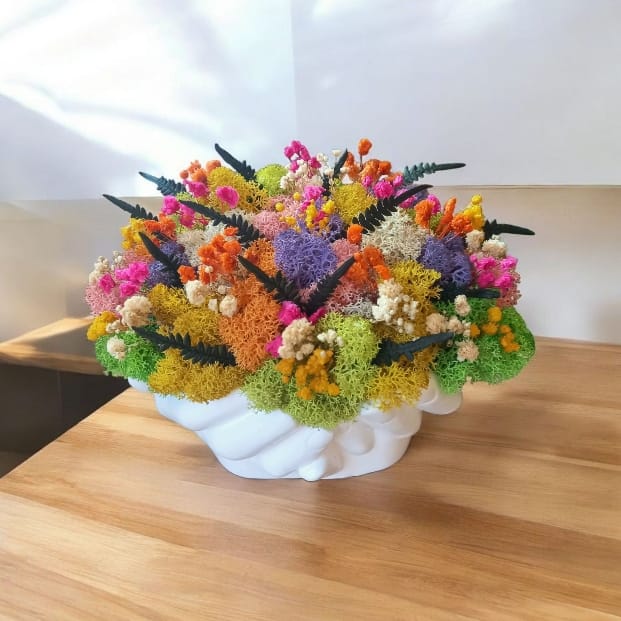 Кашпи със скандинавски мъх "Прегръдка" - Image 3